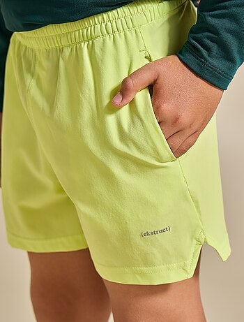 Short sportivo con tasca posteriore con zip - (ekstract)