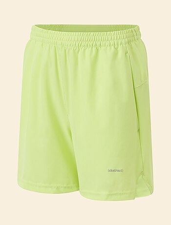 Short sportivo con tasca posteriore con zip - (ekstract)