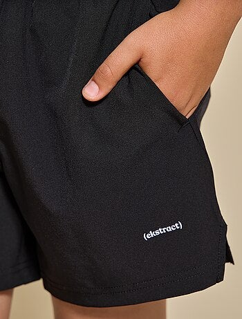 Short sportivo con tasca posteriore con zip - (ekstract)