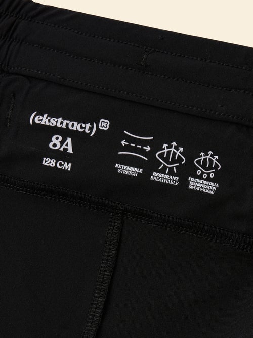 Short sportivo con tasca posteriore con zip - (ekstract) - Kiabi
