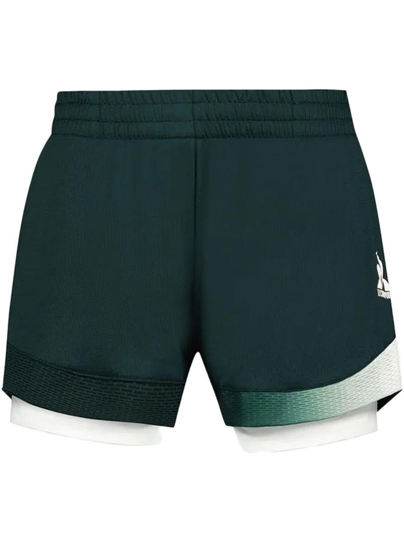 Short Sportivo Le Coq Sportif Verde - Kiabi