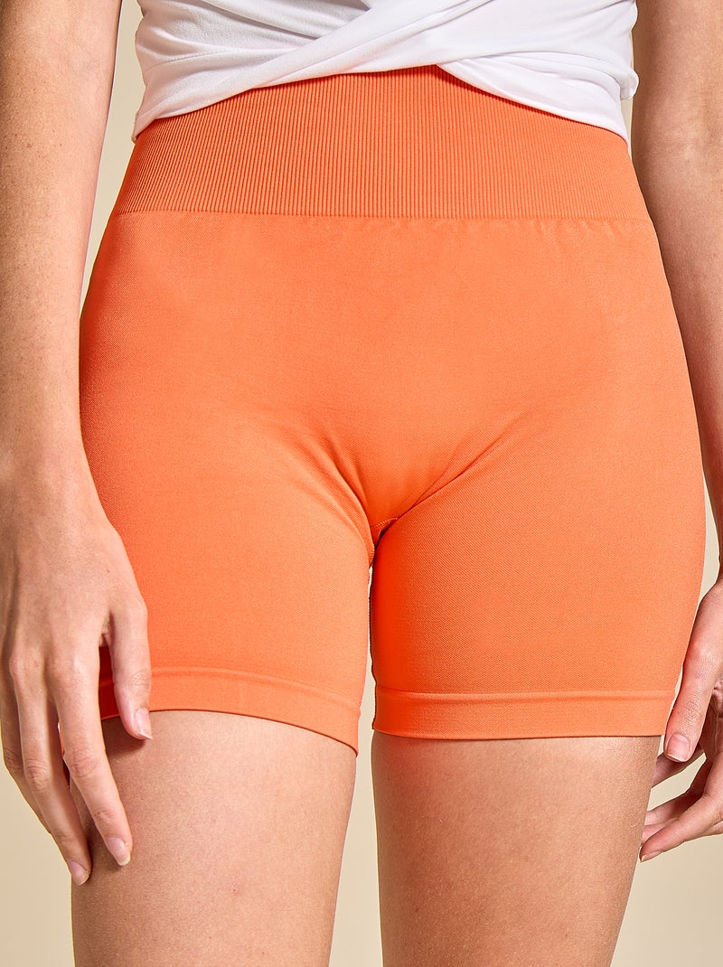 Short sportivo modellante - (ekstract) Arancione - Kiabi