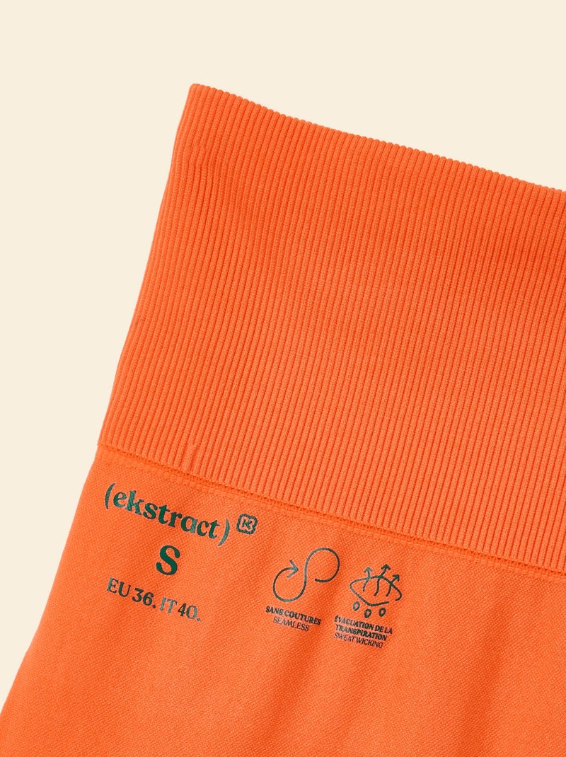 Short sportivo modellante - (ekstract) Arancione - Kiabi