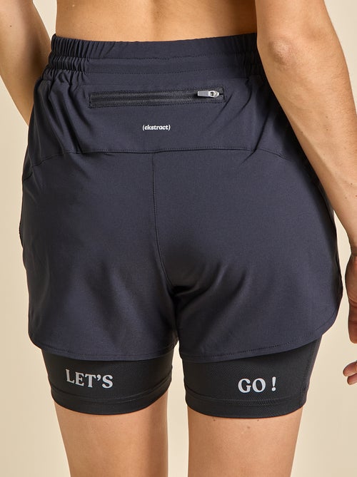 Short sportivo modello 2 in 1 - (ekstract) - Kiabi Short sportivo modello 2 in 1 - (ekstract) - Kiabi