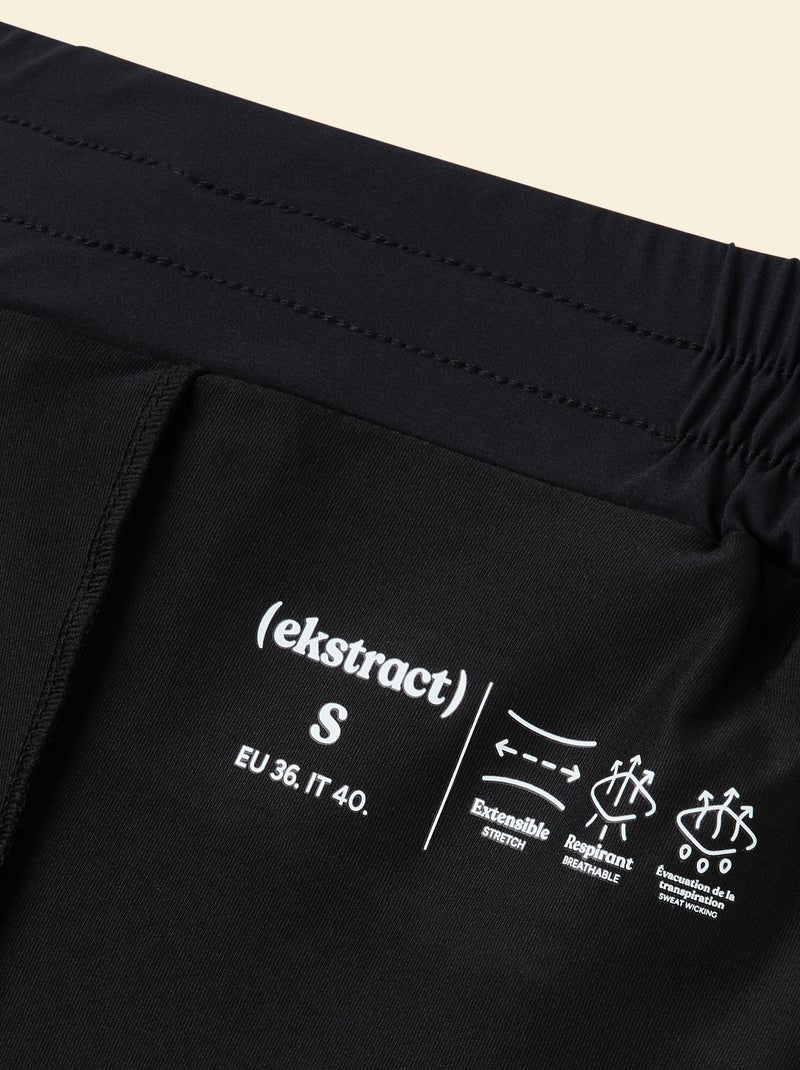 Short sportivo modello 2 in 1 - (ekstract) Nero - Kiabi
