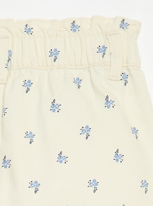 Short stampati all-over in cotone - Kiabi