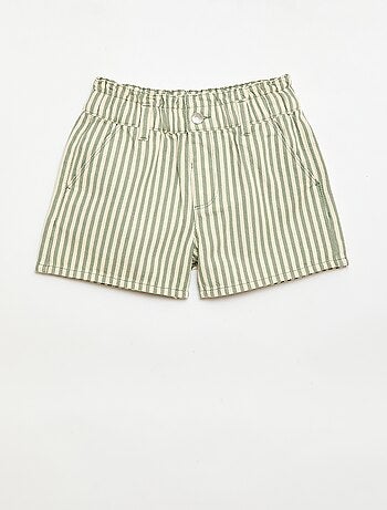 Short stampati all-over in cotone