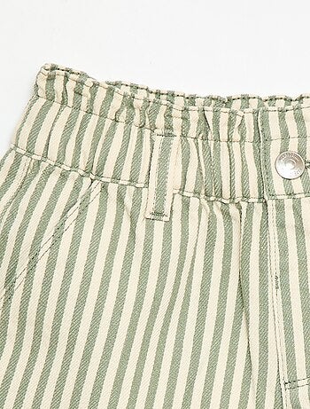 Short stampati all-over in cotone