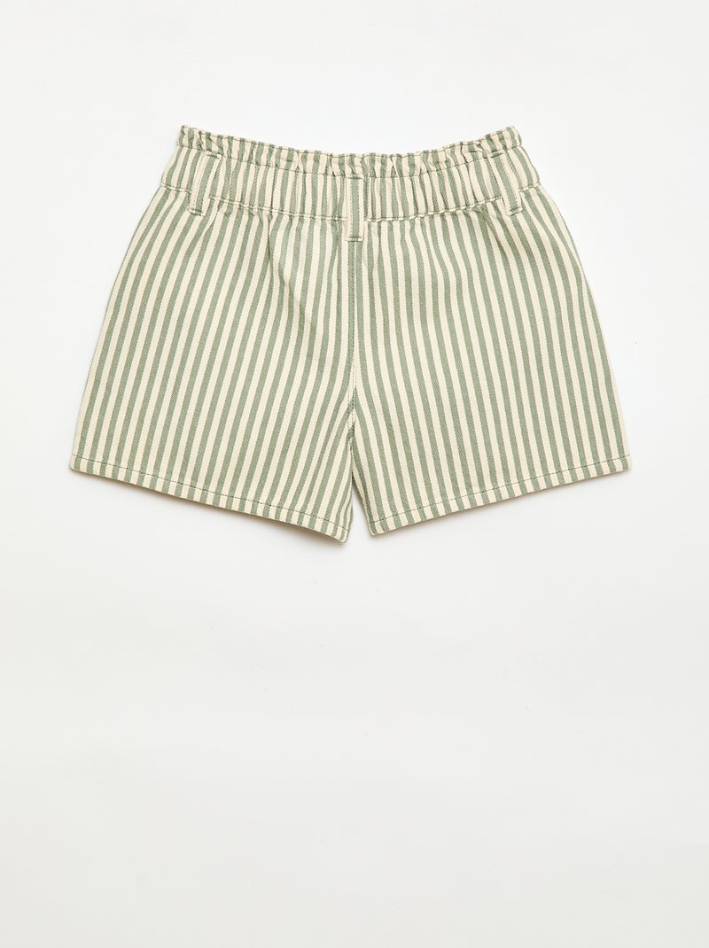 Short stampati all-over in cotone Kaki - Kiabi