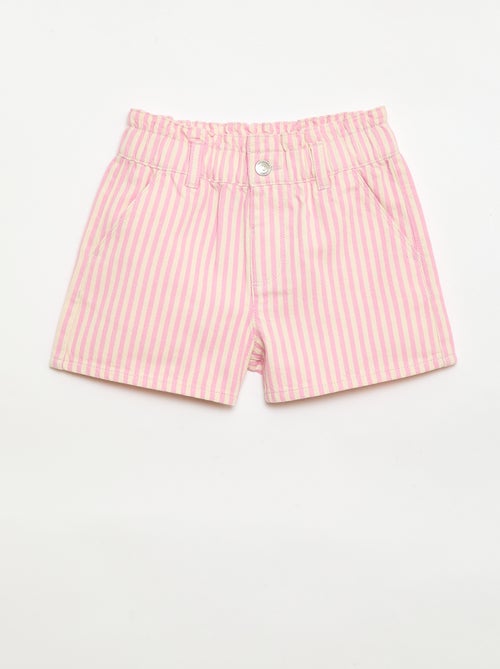 Short stampati all-over in cotone - Kiabi