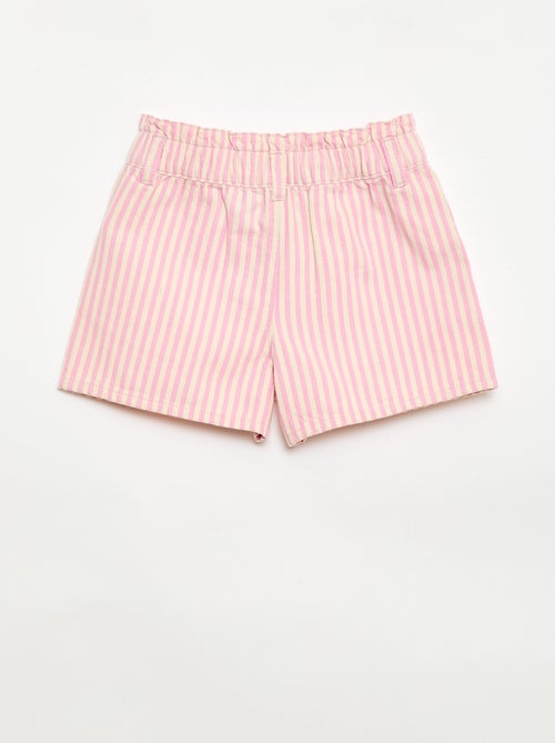 Short stampati all-over in cotone - Kiabi