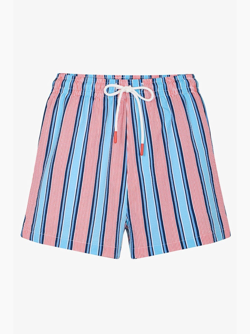 Short uomo a righe deep sea penti Blu Rosa Bianco - Kiabi