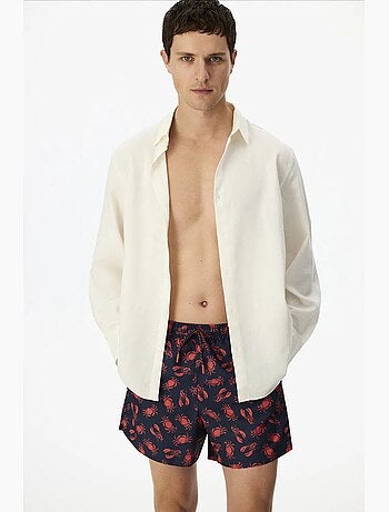 Short uomo deep octopus penti