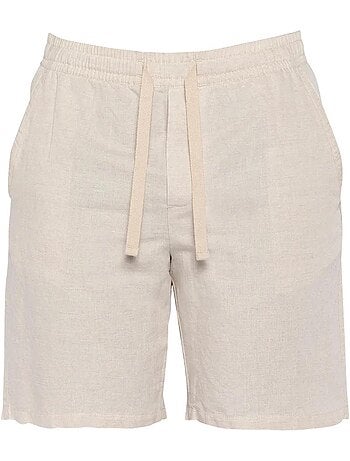 Short uomo schott in lino