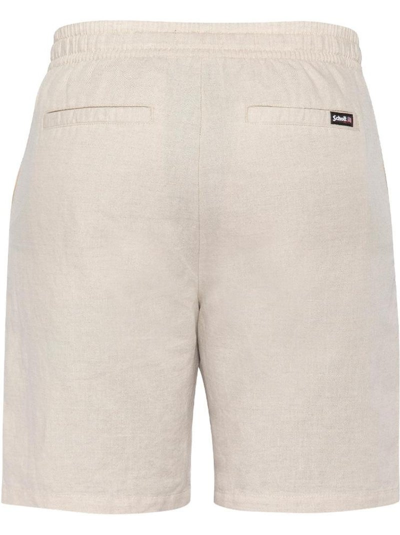 Short uomo in lino schott Beige - Kiabi
