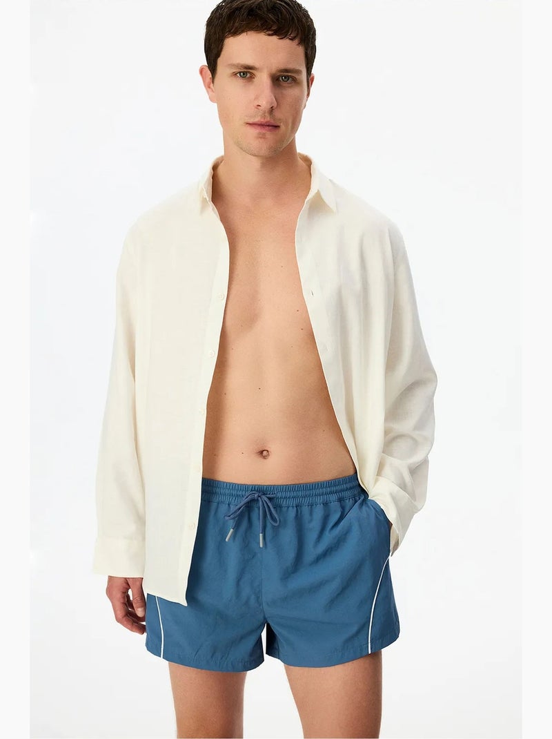 Short uomo mindfulness binding penti Blu - Kiabi