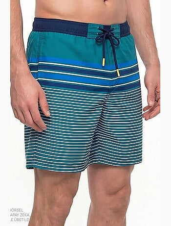 Short uomo royal court a righe penti
