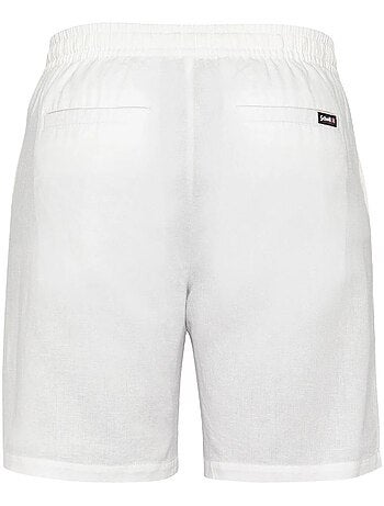 Short uomo schott in lino