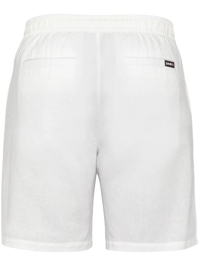 Short uomo schott in lino Bianco - Kiabi