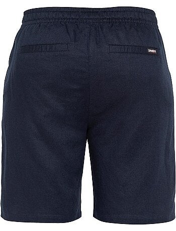 Short uomo schott in lino