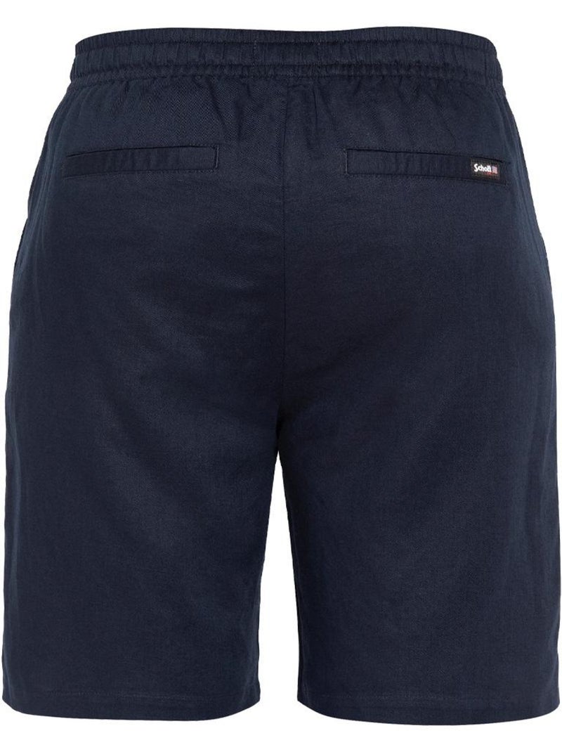 Short uomo schott in lino Blu marino - Kiabi