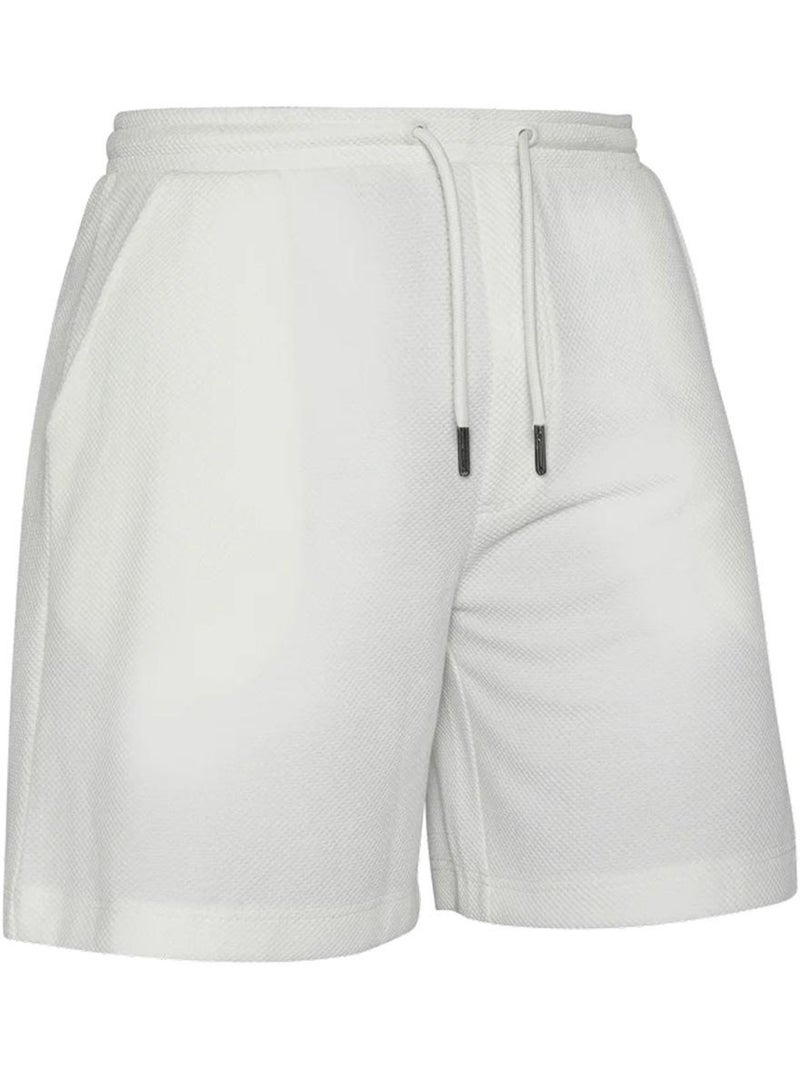 Short uomo schott in maglia tecnica Bianco - Kiabi
