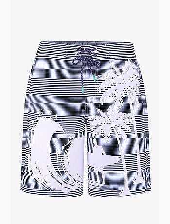 Short uomo surf revival a righe penti