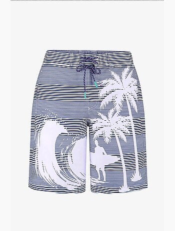 Short uomo surf revival a righe penti