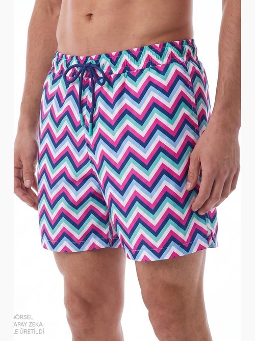 Short uomo zigzag revival penti - Kiabi Short uomo zigzag revival penti - Kiabi