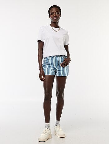 Shorts a righe