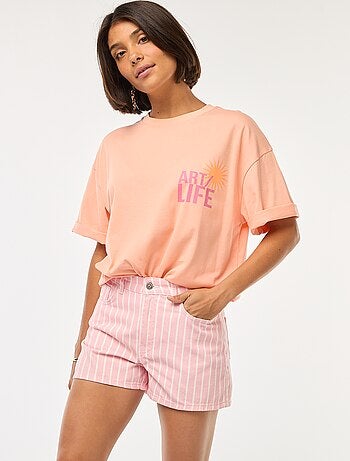 Shorts a righe