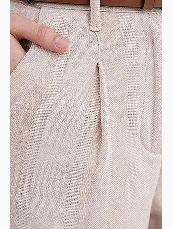 Shorts a vita alta con dettaglio cintura mixray