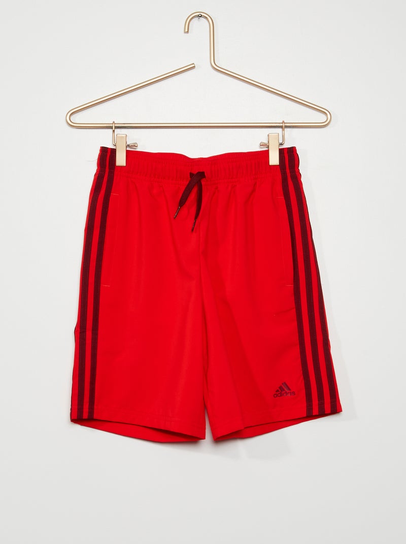 Shorts 'adidas' in microfibra ROSSO - Kiabi