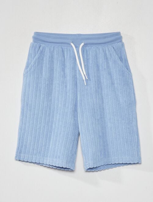 Shorts bermuda in tessuto di spugna - Kiabi