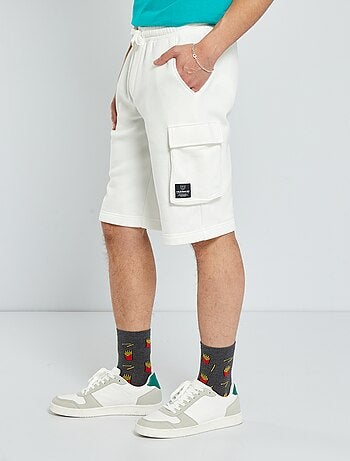 Shorts bermuda in tessuto felpato - 4 tasche - Kiabi