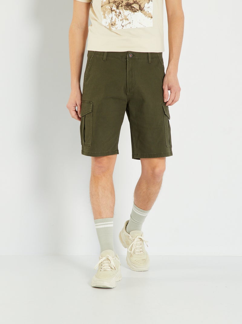 Shorts cargo 'Produkt' KAKI - Kiabi