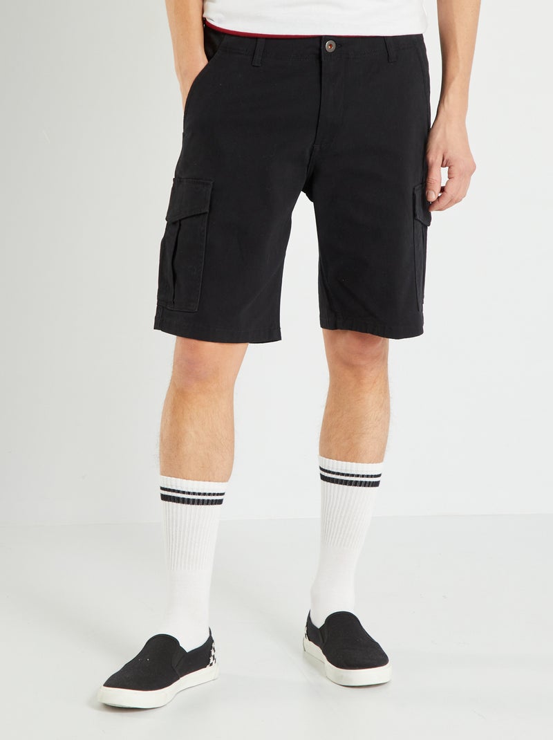 Shorts cargo 'Produkt' nero - Kiabi