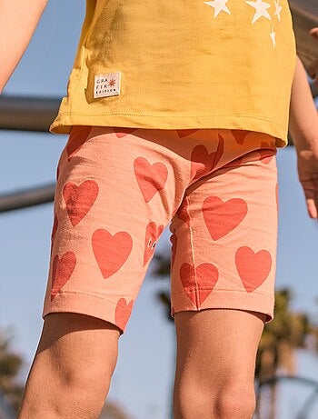 Shorts ciclista leopardati Graphik Edition