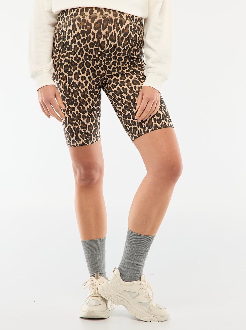 Shorts ciclisti premaman Beige - Kiabi