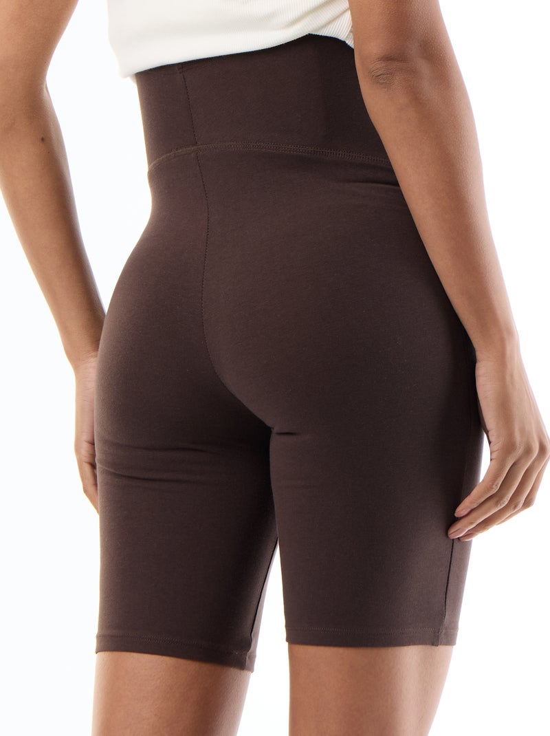 Shorts ciclisti premaman Marrone - Kiabi