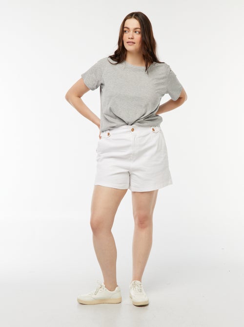 Shorts con bottoni dorati - Kiabi