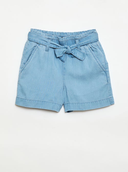 Shorts con cintura annodata - Kiabi