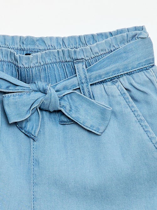 Shorts con cintura annodata - Kiabi