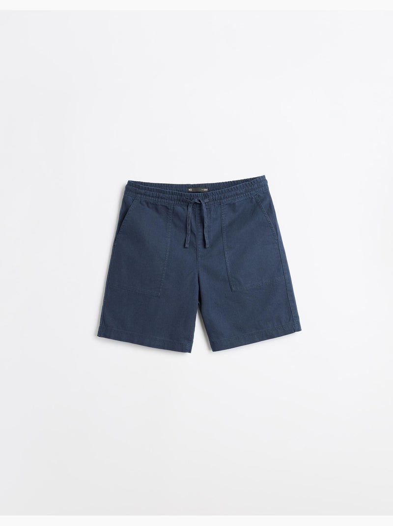 Shorts con lino, MO Fashion Blu - Kiabi