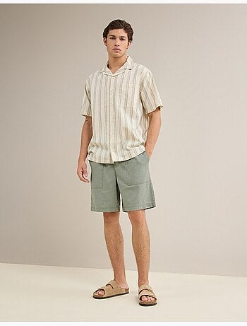 Shorts con lino, MO Fashion