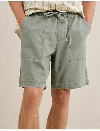 Shorts con lino, MO Fashion