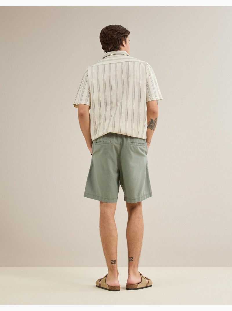 Shorts con lino, MO Fashion Verde - Kiabi