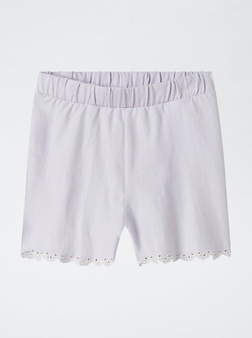 Shorts con ricami traforati 'Guppy' - Kiabi
