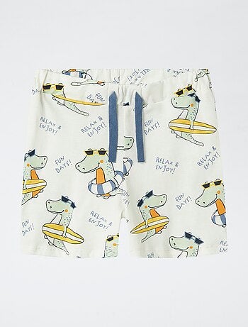 Shorts con stampa dinosauro 'Guppy'