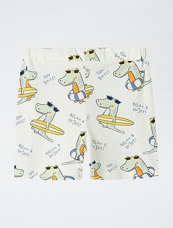 Shorts con stampa dinosauro 'Guppy'